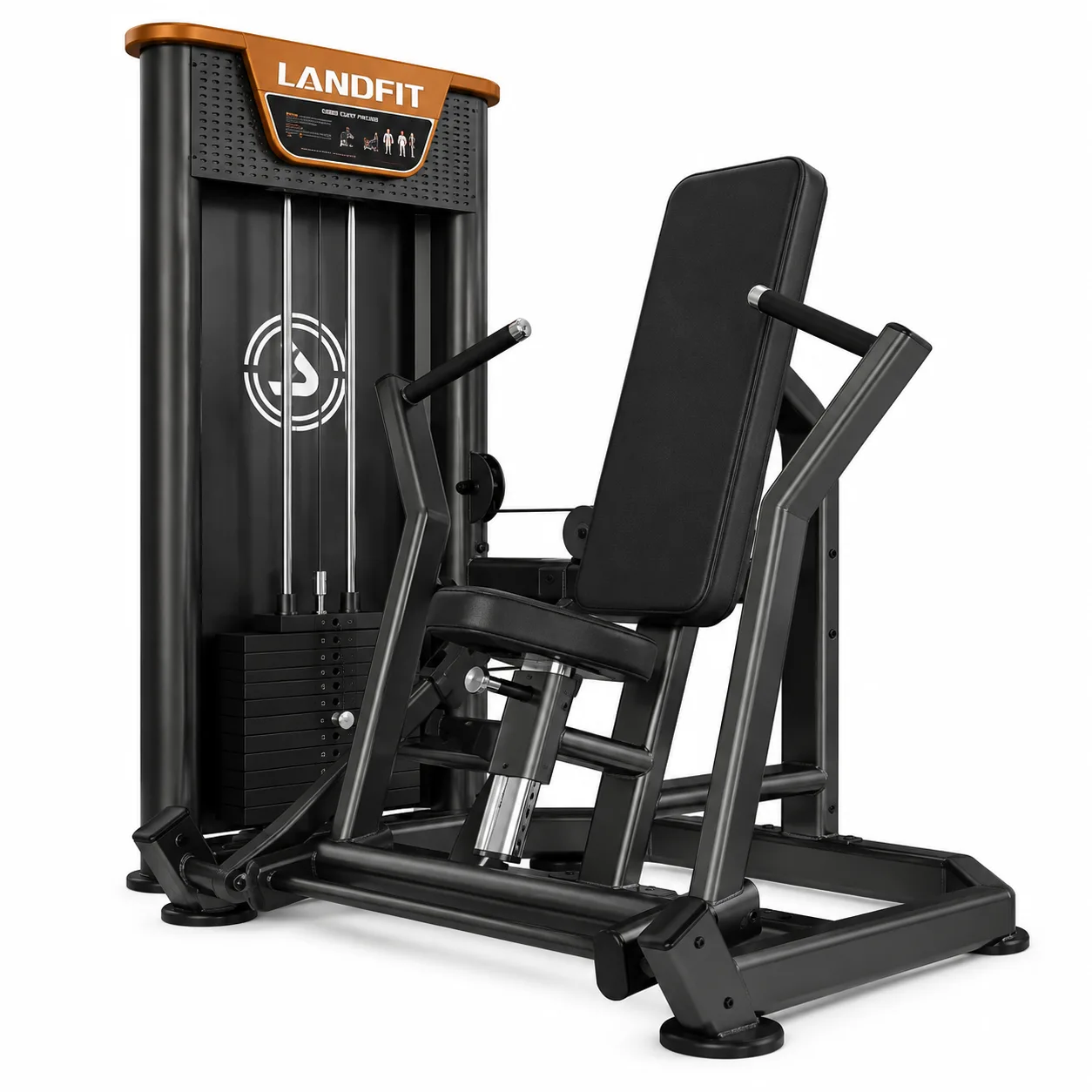 Тренажёр для жима от груди сидя Land Fitness LDHS-151